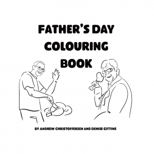 Father's Day Colouring Book