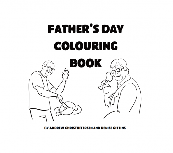 Father's Day Colouring Book