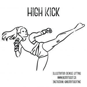 Women of Muay Thai Colouring Book